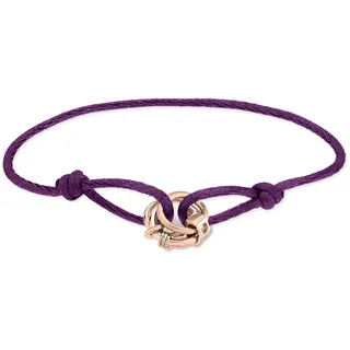 Liebeskind Berlin Lora Nylonarmband roségoldfarben 21 cm