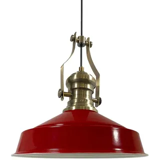 Bamyum 1-flg. E27 30 cm rund rot
