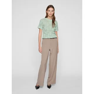 VILA Cotti Kurzarm-t-shirt - Silt Green - S