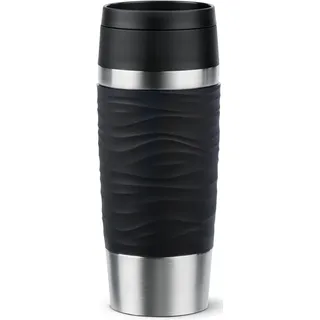 Emsa Travel Mug Waves schwarz 0,36 l