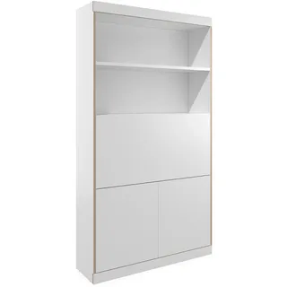Müller Small Living - Flai Home-Office Sekretär, groß, CPL weiß