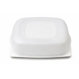 TUPPERWARE Käseglocke KäseMax weiß stapelbar Käseglocke