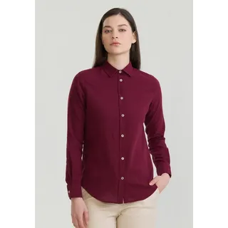 Felix Hardy Hemdbluse Basic Hemd Rot M