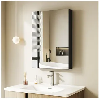 hopibath WDWRITTI 80 cm schwarz mit Beleuchtung