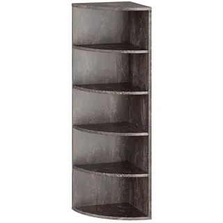 Ricoo Bücherregal 110 x 33 x 33 cm Grau