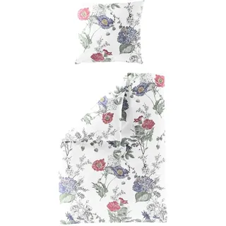 Traumschlaf Hannah Floral Bleu 135 x 200 cm + 80 x 80 cm