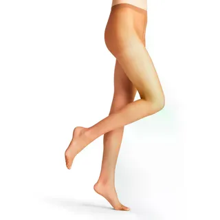 FALKE Damen Invisible Deluxe 8 DEN Strumpfhose feines weiches nachhaltiges Material ultra transparent matt reißfest druckfreier Komfortbund Feinstrumpfhose mit feiner Naht an der Fußspitze 1 Stück - M-L