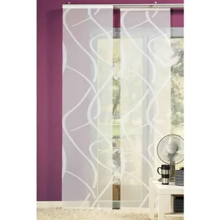 Neutex for you! Schiebevorhang Vegas 849801 70 weiss, transparent, 245x60cm
