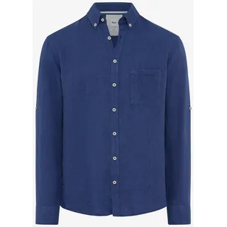 Brax Langarmhemd blau