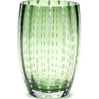 Perle Wasserglas 320 ml grün
