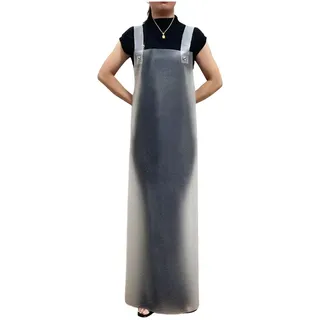 DHNDSDP Schneidbare Schürze 90% Seide Säure- und Alkalibeständig PVC-wasserdichte Schürzen Verbreiterte Schulterträger Abrieb- und Kratzfest für Männer und Frauen Geeignet Geeignet für Restaurants - Einheitsgröße