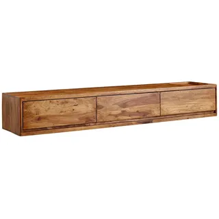 Wohnling WL6.525 Lowboard 160 x 25 x 35 cm Braun Holz