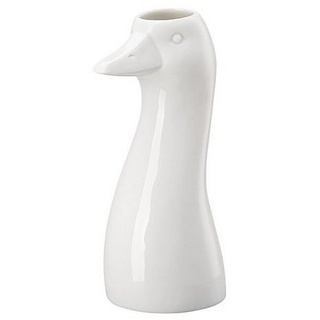 Hutschenreuther Dekovase Vase Weiß Gans 14 cm Sammelkollektion 2023 weiß