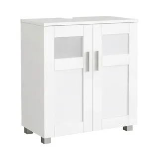 VCM Waschbeckenunterschrank Nilari 60 x 60 x 29 cm Weiß