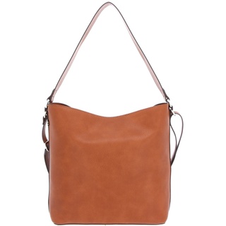 ESPRIT Basic Hobo Shoulder Bag Rust Brown