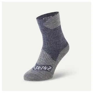 SealSkinz Bircham Socken 2 Blau/Grau XL