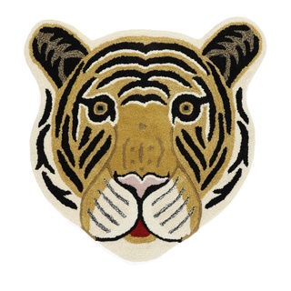 Me Tiger Teppich - Senfgelb 100x100
