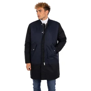 Diesel W-Parkbomb Giacca Herren Parka Blau - Blau - L
