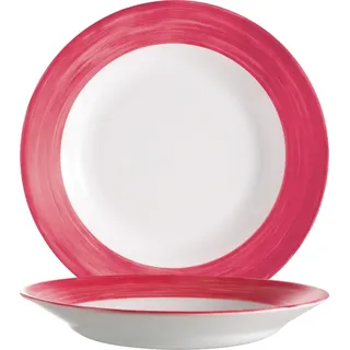 ARCOROC Brush Cherry Teller tief 22,5cm * 6er