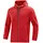 Kapuzenjacke rot meliert L