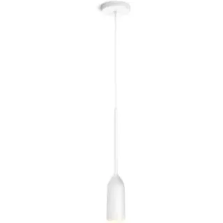 Philips Hue White Ambiance Devote LED Pendelleuchte, E27, 6W, 800lm, 4000K, weiß (929003055701)