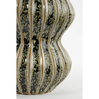 Mica Vase Pippa grün aus Keramik 23 cm