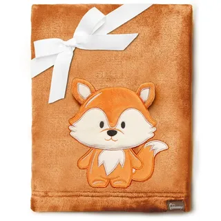Wohndecke Warme Kuscheldecke Babydecke Blanket Baby Geschenk BE20-168, Be Mammy braun