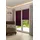 Thermo Klemmfix-Rollo 65 x 200 cm lila