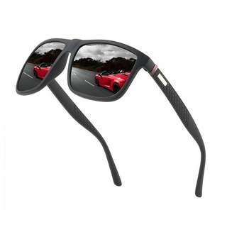 Köper Sonnenbrille Polarisierte Sonnenbrille Herren Damen,Brillengestell Klassisch schwarz