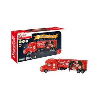 Adventskalender Coca Cola Truck mehrfarbig