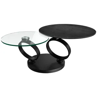 Akante Couchtisch Eolia Keramik Silber Titan