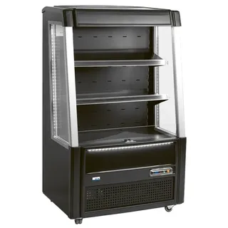 NordCap IKR 90 Wandkühlregal 289 Liter schwarz