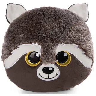 NICI Glubschis Waschbär Clooney 33 x 32 cm Grau