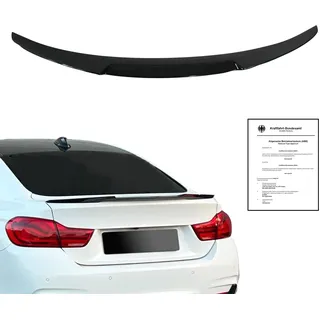 JOM Heckspoiler 4er F36 Gran Coupe schwarz glänzend mit ABE passend für BMW 4er (F36) Gran Coupe, Bj. 2013-2021