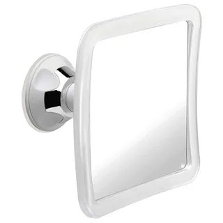 Mirrorvana Antibeschlag-Duschspiegel mit Saugnapf, Rasierspiegel, 16 × 16cm | Endlich klar rasieren! Beschlagfreier Duschspiegel & Badspiegel, unzerbrechlich & stabil, sicherer Saugnapf, ohne Bohren