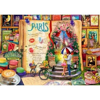 Bluebird Puzzle Das Leben als offenes Buch: Paris 4000 Teile