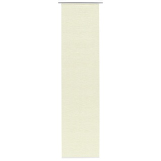 GARDINIA Flächenvorhang, Schiebegardine, Blickdicht, Vorhang / Gardine mit Natur-Optik, Sand, 60 x 245 cm (BxH), 1 Stück