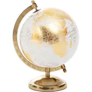 HOMLA Dekorativer Globus GLOBE gold 18x15x25 cm - Gold