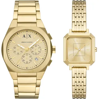 Armani Exchange Sync Edelstahl 42 mm AX7171SET
