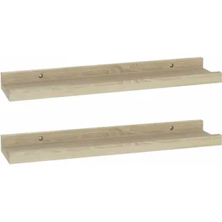 vidaXL Wandregal 40 x 9 x 3 cm Sonoma-Eiche