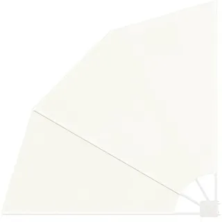 vidaXL Faltbarer Balkonfächer 140 x 140 cm creme