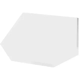 Valo Glasbodenplatte  (100 x 120 cm, Sechseckig)