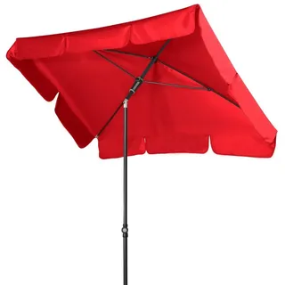 doppler® Sonnenschirm Doppler Sunline Manual Neo Waterproof 185 x 120 cm eckig Sonnenschirm rot