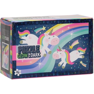 Puzzle Glow in the Dark - Einhorn, 100tlg., Puzzle
