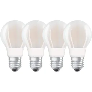 4 x Ledvance LED Filament Smart+ Birne 11W = 100W E27 matt 1521lm warmweiß 2700K Dimmbar App Google Alexa Apple HomeKit Bluetooth