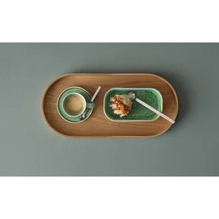 ASA Selection Tablett Wood Oval 23 x 11 cm Holz Braun S (Small)