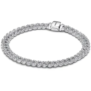 Pandora Timeless Pavé Gliederarmband Silber 593008C01-18 Größe 18