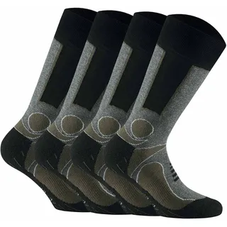 Rohner Socks Socken trekking 4er Pack Khaki 35-38