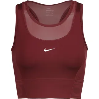 Nike Dri-Fit Croptop Damen Dark Team Red/White L