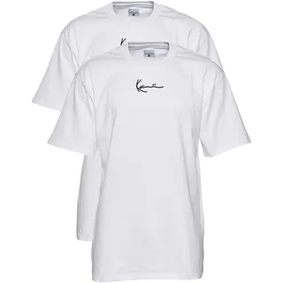 Karl Kani Small Signature 2-Pack Essential T-Shirt weiß M